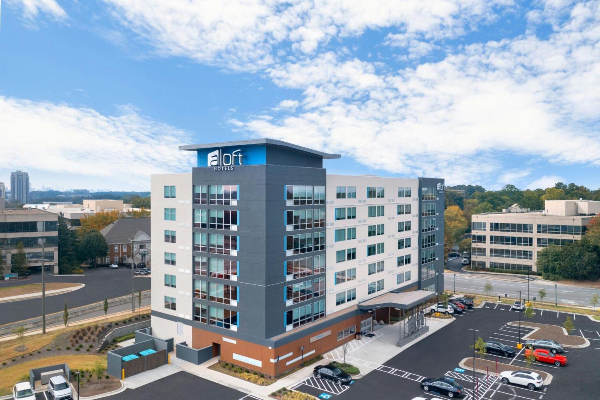 桑迪斯普林斯 Aloft Atlanta Perimeter Center酒店 外观 照片